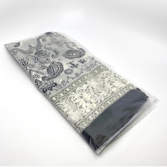 NWT SILK SCARF LUXURY STYLE STOLES WOMEN HEADBAND - Picture 7 of 8